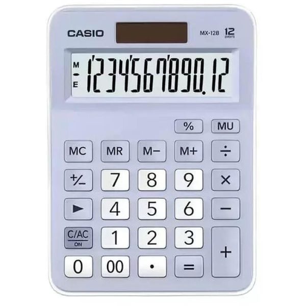 CALCULADORA - CASIO - 12 DIG - SOLAR/BATERIA - Imagem 2