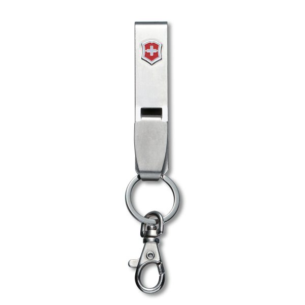 CHAVEIRO MULTICLIP EM AÇO INOXIDÁVEL C/ MOSQUETÃO