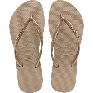 CHINELO HAVAIANAS - MODELO SLIM - ROSE GOLD