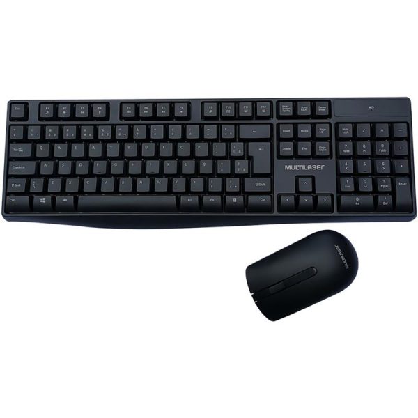 KIT TECLADO + MOUSE SEM FIO - MULTI