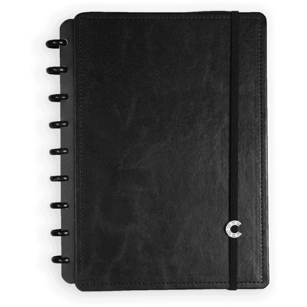 CADERNO INTELIGENTE - BLACK 80 FLS - MÉDIO