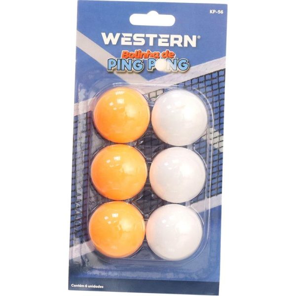 WESTERN - BOLINHAS PING PONG 6 UNID. - Image 3