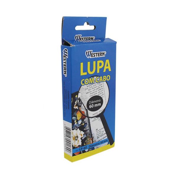 WESTERN - LUPA 60MM DIÂMETRO - PRETO - Imagem 3