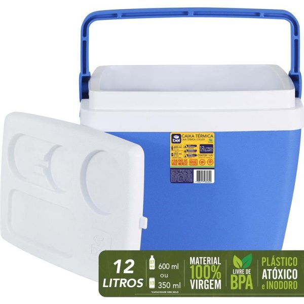BEL - CAIXA TÉRMICA 12L - AZUL ROYAL - Imagem 4