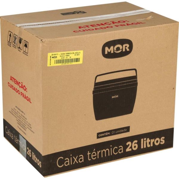 MOR - CAIXA TÉRMICA 26L - AZUL ROYAL - Imagem 2