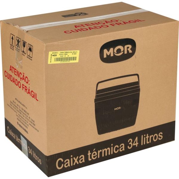 MOR - CAIXA TÉRMICA 34L - AZUL ROYAL - Imagem 5