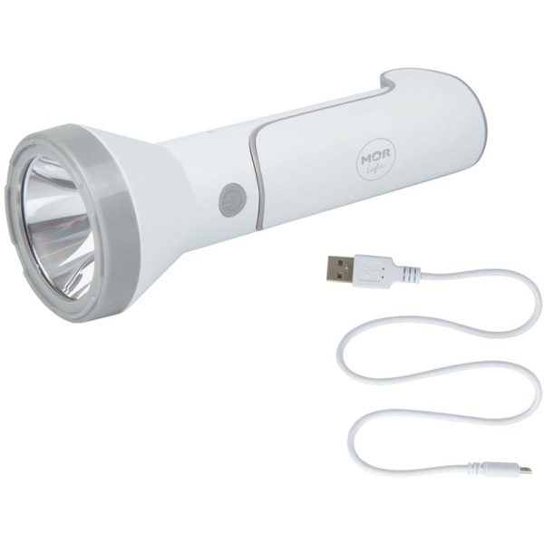 MOR - LANTERNA LUMENS RECARREGÁVEL