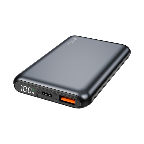 CARREGADOR PORTÁTIL 10.000mAh C/ CARREGAMENTO RÁPIDO ROSA DOURADO