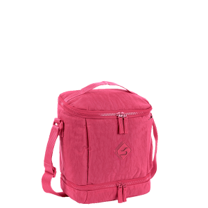 LANCHEIRA  FITNESS 2 COMPARTIMENTOS SESTINI LUNCH CRINKLE - PINK