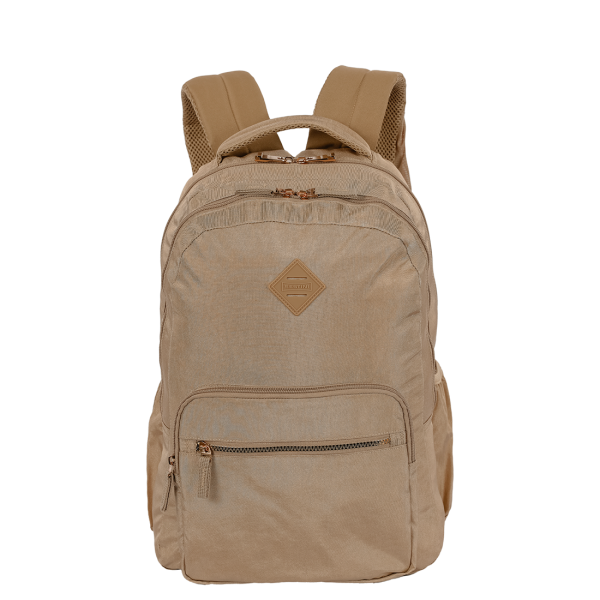 MOCHILA 2 COMPARTIMENTOS SESTINI COLLEGE 3 - DOURADO
