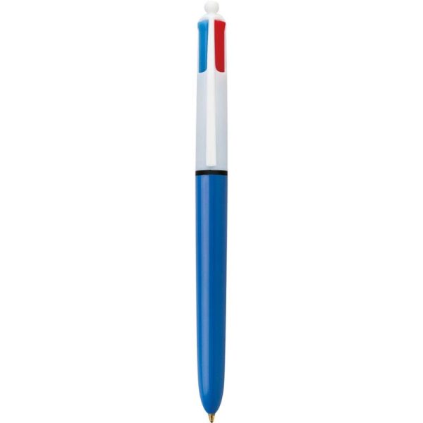 BIC - CANETA TRADICIONAL 4 CORES (CX 12 UNID.)
