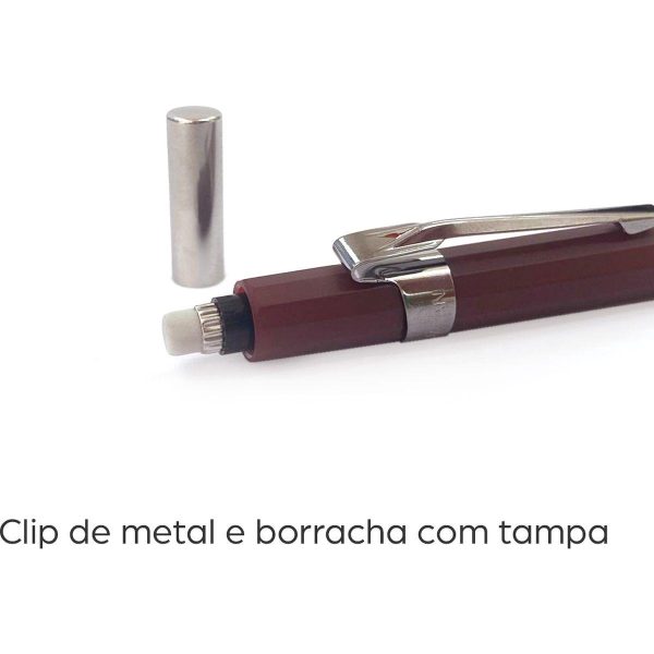 PENTEL - LAPISEIRA 0,7MM - BRANCO - Imagem 3