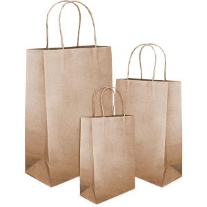 SACOLA KRAFT - SANTECK - KRAFT M 36X26X12,5CM (Pct c/ 10 unid.)
