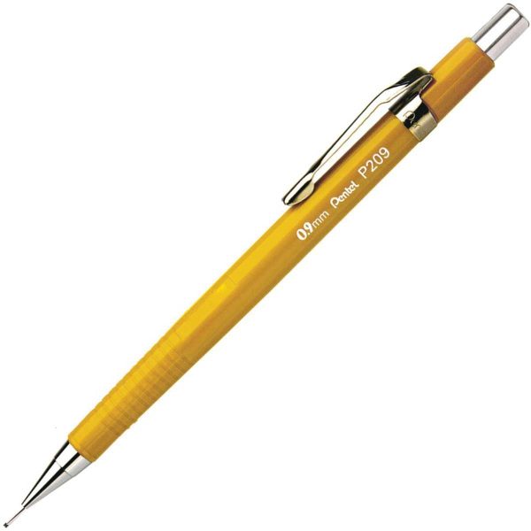 PENTEL - LAPISEIRA 0,9MM - AMARELA (CX 12 UNID.)