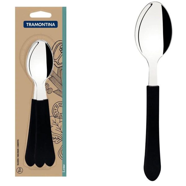 COLHER MESA LEME 3PC INOX - TRAMONTINA - Imagem 2