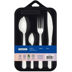 FAQUEIRO MALIBU 16PC INOX - TRAMONTINA