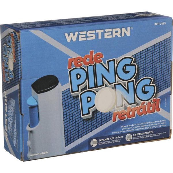 WESTERN - REDE DE PING PONG RETRATRIL - Imagem 2