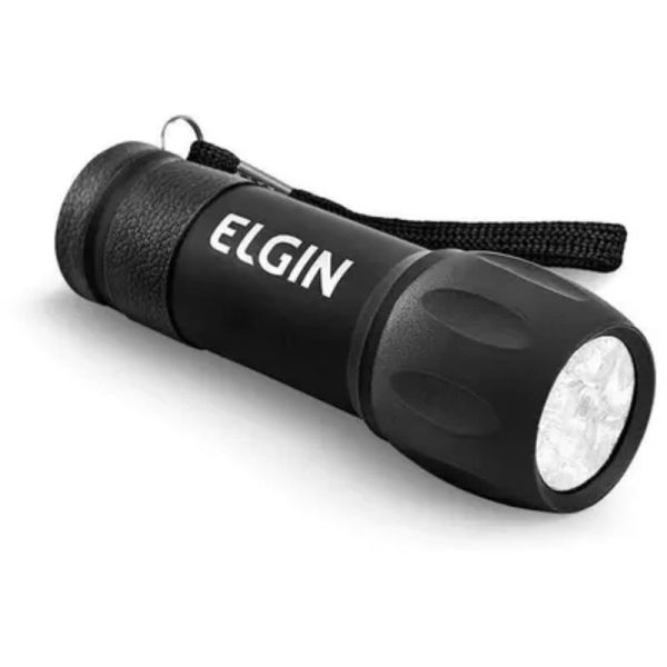 LANTERNA - ELGIN - 9 LEDS PORTATIL C/3 PILHAS AAA