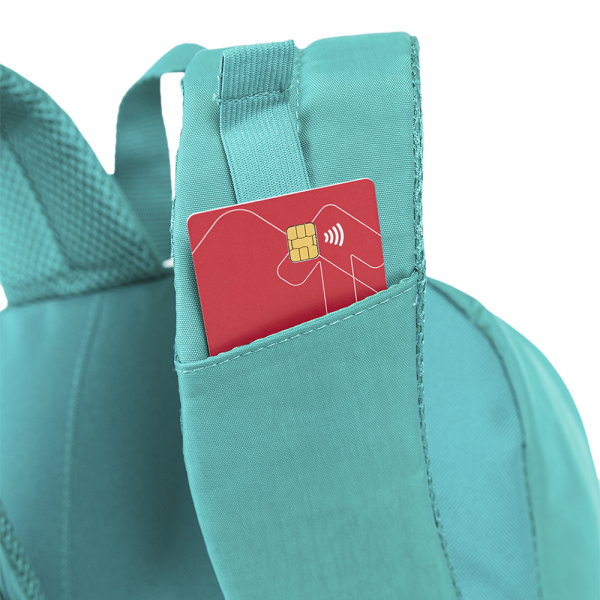 MOCHILA SESTINI MAGIC CRINKLE - VERDE JADE - Imagem 3