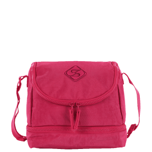 LANCHEIRA  2 COMPARTIMENTOS SESTINI LUNCH CRINKLE 2 - PINK