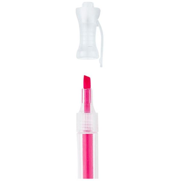 BRW - CANETA MARCA TEXTO ROSA (CX 12 UNID.) - Imagem 2