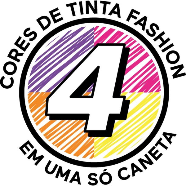 BIC - CANETA FASHION 4 CORES (CX 12 UNID.) - Imagem 3