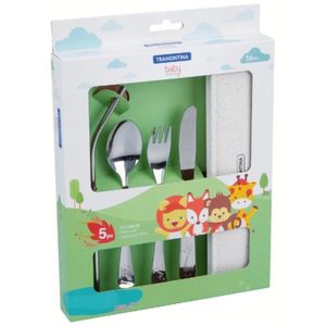 CONJUNTO INFANTIL INOX 5PCS - TRAMONTINA