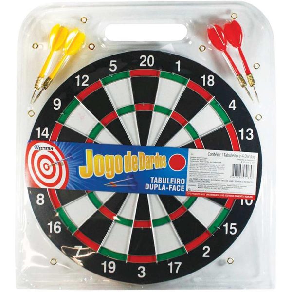 WESTERN - JOGO DE DARDO 30CM