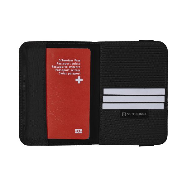 PORTA PASSAPORTE VICTORINOX COM PROTEÇÃO RFID - Imagem 2