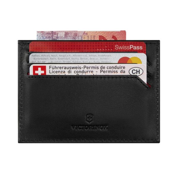 CARTEIRA VICTORINOX ALTIUS ALOX SLIM CARD CASE PRETA - Imagem 2
