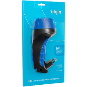 LANTERNA - ELGIN - LED MEDIA RECARR.1,0W 500MAH