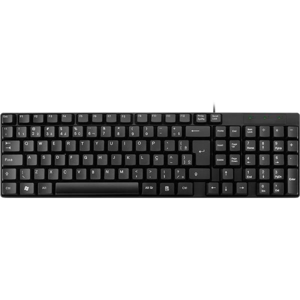 TECLADO - MULTI - USB COMPACTO TF100
